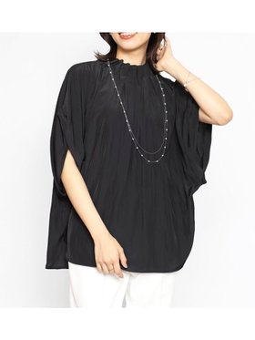 【ヴァン/Vin】のギャザーネックボリュームブラウス 人気、トレンドファッション・服の通販 founy(ファニー) ファッション Fashion レディースファッション Fashion for Women トップス・カットソー Cut & Sew Tops シャツ・ブラウス・オフィスカジュアル Elegant Blouses & Button-Ups エアリー Airy Texture エレガント 上品 Elegant ギャザー Gathered, Ruffled シルク Silk, 100% Silk タイトスカート Pencil Skirt, Tight Skirt ドレープ Drape, Draping Fabric ボトム Bottoms, Lower Wear |ID:prp329100004629209