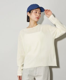 【その他のブランド/Other】のCITEN エッセンシャルシアーフロッキーロンT 人気、トレンドファッション・服の通販 founy(ファニー) ファッション Fashion レディースファッション Fashion for Women トップス・カットソー Cut & Sew Tops ロングTシャツ・Tシャツ Longline T-Shirts & Tees インナー Innerwear カットソー Cut and Sewn Top キャミワンピース Cami Dress, Slip Dress サロペット Overalls, Salopette シアー Sheer, See-Through ジャケット Jacket, Outerwear スラックス Slacks, Dress Pants デニム Denim, Jeans Material ビスチェ Bustier, Corset Top フィット Fit, Slim Fit ベスト Vest, Waistcoat リラックス Relax, Relaxed Fit A/W・秋冬 Autumn/Winter おすすめ Recommended / Our Picks エレガント 上品 Elegant |ID:prp329100004629216