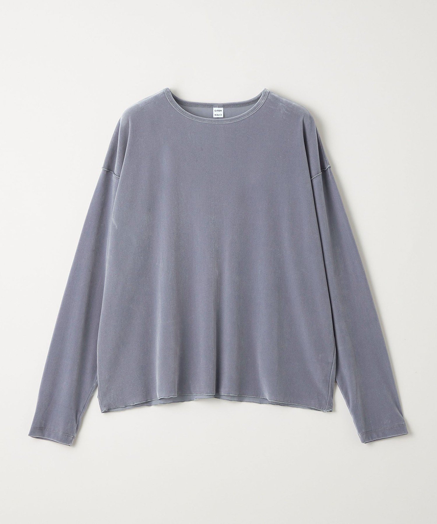 【その他のブランド/Other】のCITEN エッセンシャルシアーフロッキーロンT インテリア・キッズ・メンズ・レディースファッション・服の通販 founy(ファニー) 　ファッション　Fashion　レディースファッション　Fashion for Women　トップス・カットソー　Cut & Sew Tops　ロングTシャツ・Tシャツ　Longline T-Shirts & Tees　インナー　Innerwear　カットソー　Cut and Sewn Top　キャミワンピース　Cami Dress, Slip Dress　サロペット　Overalls, Salopette　シアー　Sheer, See-Through　ジャケット　Jacket, Outerwear　スラックス　Slacks, Dress Pants　デニム　Denim, Jeans Material　ビスチェ　Bustier, Corset Top　フィット　Fit, Slim Fit　ベスト　Vest, Waistcoat　リラックス　Relax, Relaxed Fit　A/W・秋冬　Autumn/Winter　おすすめ　Recommended / Our Picks　エレガント 上品　Elegant　LT.BLUE|ID: prp329100004629216 ipo3291000000033284151