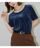 【フリークスストア/FREAK'S STORE】のビスチェ デザイン ベロアTシャツ 限定展開 25SS ネイビー|ID: prp329100004629226 ipo3291000000033673838