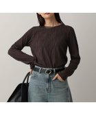 【グローバルワーク/GLOBAL WORK】のMATINEE LINE/ナミナミストライプ長袖プルオーバー/583880 人気、トレンドファッション・服の通販 founy(ファニー) ファッション Fashion レディースファッション Fashion for Women トップス・カットソー Cut & Sew Tops カジュアルプルオーバー・ニットトップス Pullovers & Knit Tops / Casual Pullovers おすすめ Recommended / Our Picks カットソー Cut and Sewn Top ジャケット Jacket, Outerwear ストライプ Stripe, Striped Pattern ストレッチ Stretch, Stretchy Fabric フェミニン Feminine, Girly ボトム Bottoms, Lower Wear ロング Long, Long-Length 半袖 Short Sleeve, Half Sleeve 長袖 Long Sleeve, Full Sleeve thumbnail ブラウン58|ID: prp329100004629262 ipo3291000000033458137