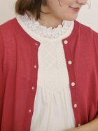 【サマンサモスモス/Samansa Mos2】の【接触冷感】スタンドネックシャーリングノースリーブ オフホワイト|ID: prp329100004629273 ipo3291000000033581631