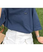 【チャオパニックティピー/CIAOPANIC TYPY】の【ユニセックス】オーバーダイボックスロゴステッチTee 人気、トレンドファッション・服の通販 founy(ファニー) ファッション Fashion レディースファッション Fashion for Women インナー Innerwear シンプル Simple, Minimal スラックス Slacks, Dress Pants デニム Denim, Jeans Material トレンド Trend, Trending Now 定番 Standard, Basic Item ワンポイント One Point, Statement Accent おすすめ Recommended / Our Picks thumbnail ネイビー|ID: prp329100004629302 ipo3291000000033672347