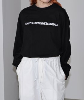 【アンドミー/andme】のANOTHER ロゴ プリント 長袖 Tシャツ ANME アンメ 人気、トレンドファッション・服の通販 founy(ファニー) ファッション Fashion レディースファッション Fashion for Women トップス・カットソー Cut & Sew Tops シャツ・ブラウス・オフィスカジュアル Elegant Blouses & Button-Ups ロングTシャツ・Tシャツ Longline T-Shirts & Tees シンプル Simple, Minimal プリント Print, Printed Pattern ワンポイント One Point, Statement Accent 別注 Limited Edition, Custom Order 長袖 Long Sleeve, Full Sleeve |ID:prp329100004629436