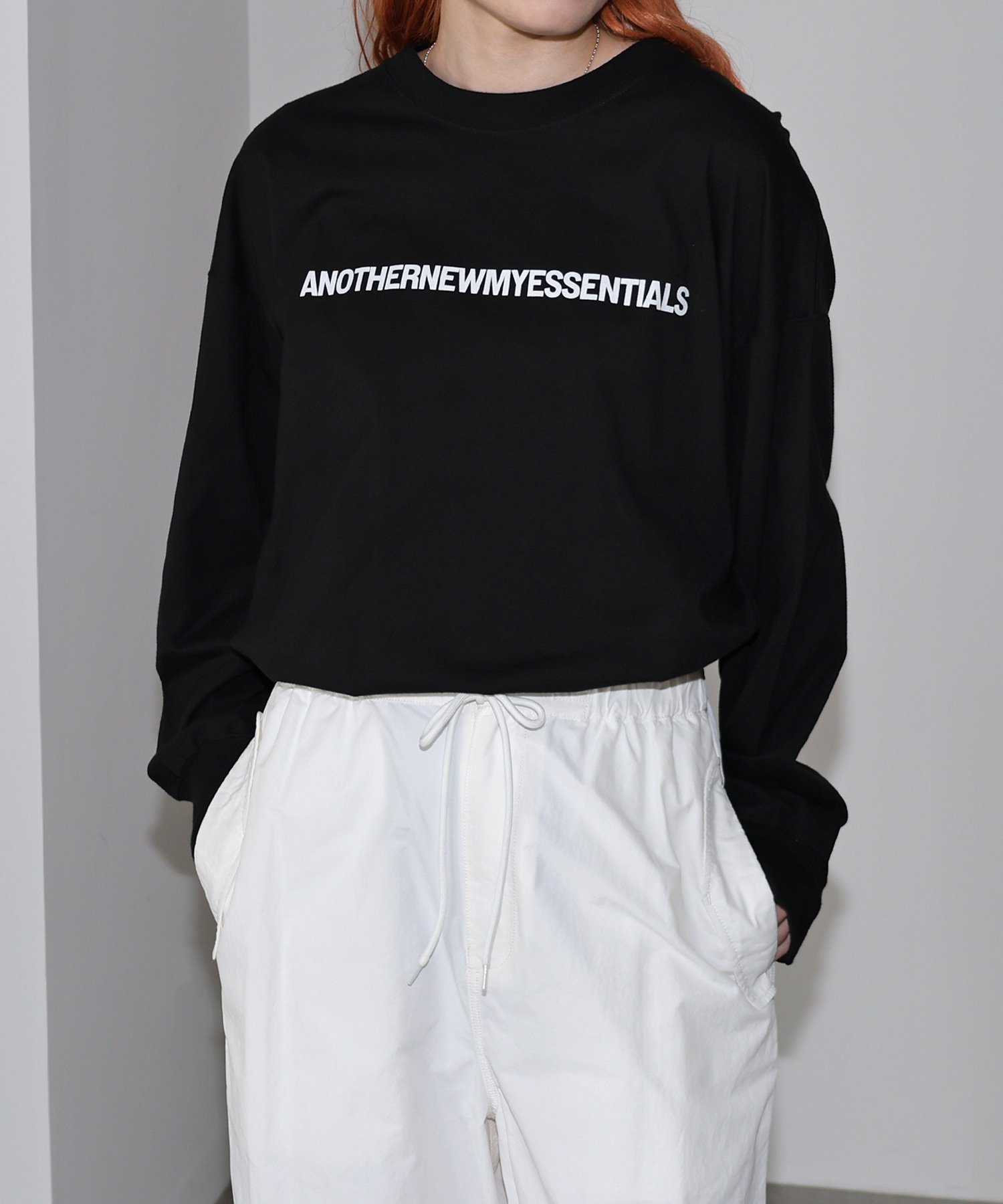 【アンドミー/andme】のANOTHER ロゴ プリント 長袖 Tシャツ ANME アンメ 人気、トレンドファッション・服の通販 founy(ファニー) 　ファッション　Fashion　レディースファッション　Fashion for Women　トップス・カットソー　Cut & Sew Tops　シャツ・ブラウス・オフィスカジュアル　Elegant Blouses & Button-Ups　ロングTシャツ・Tシャツ　Longline T-Shirts & Tees　シンプル　Simple, Minimal　プリント　Print, Printed Pattern　ワンポイント　One Point, Statement Accent　別注　Limited Edition, Custom Order　長袖　Long Sleeve, Full Sleeve　 other-1|ID: prp329100004629436 ipo3291000000033609973