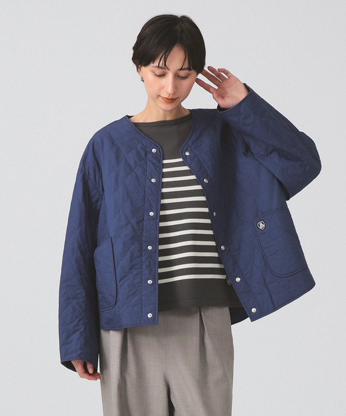 【ビームス ウイメン/BEAMS】のORCIVAL / インサレーション キルティング ブルゾン インテリア・キッズ・メンズ・レディースファッション・服の通販 founy(ファニー) https://founy.com/ ファッション Fashion レディースファッション Fashion for Women アウター Coat / Outerwear Collection ブルゾンジャケット・スポーティアウター Blouson Jackets インナー Innerwear キルティング Quilted, Quilting ショート Short, Short Length タイプライター Typewriter Fabric, Crisp Cotton ドット Polka Dot, Dot Pattern パイピング Piping, Trim Design ブルゾン Blouson, Bomber Jacket ボトム Bottoms, Lower Wear ミリタリー Military, Army Style ライニング Inner Lining, Inner Fabric, Lined リラックス Relax, Relaxed Fit |ID: prp329100004629507 ipo3291000000033289529