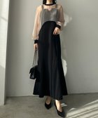 【ジュノア/JUNOAH】のLouere チュールボレロ+マーメイドワンピースSET 人気、トレンドファッション・服の通販 founy(ファニー) ファッション Fashion レディースファッション Fashion for Women アウター Coat / Outerwear Collection ボレロ・ショート丈ジャケット / ドレス羽織りに Boleros & Short Jackets ボレロ Bolero, Short Cardigan マーメイド Mermaid, Fishtail Silhouette thumbnail ベージュブラック|ID: prp329100004629537 ipo3291000000033587281