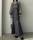 【ジュノア/JUNOAH】のLouere チュールボレロ+マーメイドワンピースSET 人気、トレンドファッション・服の通販 founy(ファニー) ファッション Fashion レディースファッション Fashion for Women アウター Coat / Outerwear Collection ボレロ・ショート丈ジャケット / ドレス羽織りに Boleros & Short Jackets ボレロ Bolero, Short Cardigan マーメイド Mermaid, Fishtail Silhouette thumbnail グレー|ID: prp329100004629537 ipo3291000000033587286