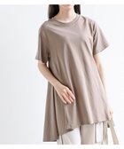 【アールピーエス/rps】のBACKフレアーT 人気、トレンドファッション・服の通販 founy(ファニー) ファッション Fashion レディースファッション Fashion for Women エレガント 上品 Elegant カットソー Cut and Sewn Top ビッグ Big, Oversized フレア Flare, Flared thumbnail モカ|ID: prp329100004629539 ipo3291000000033290311