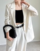 【リエディ/Re:EDIT】の冷感ツイル長袖テーラードジャケット 人気、トレンドファッション・服の通販 founy(ファニー) ファッション Fashion レディースファッション Fashion for Women アウター Coat / Outerwear Collection レディースジャケット・軽アウター Jackets テーラードジャケット / 通勤・きれいめスタイル Tailored Jackets & Blazers おすすめ Recommended / Our Picks ジャケット Jacket, Outerwear スタイリッシュ Stylish, Fashionable セットアップ Set-Up, Coordinated Outfit ツイル Twist, Twisted Detail デニム Denim, Jeans Material エレガント 上品 Elegant 夏 Summer ビジネス 仕事 通勤 Business / Work / Commuting 長袖 Long Sleeve, Full Sleeve thumbnail アイボリー|ID: prp329100004629540 ipo3291000000033501649