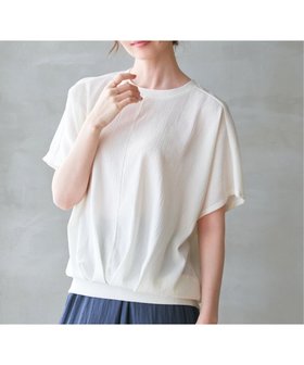 【イッカ/ikka】の【お得だ値】ジャガードドルマン裾タックプルオーバー 人気、トレンドファッション・服の通販 founy(ファニー) ファッション Fashion レディースファッション Fashion for Women トップス・カットソー Cut & Sew Tops カジュアルプルオーバー・ニットトップス Pullovers & Knit Tops / Casual Pullovers 秋 Autumn ダウン Down, Puffer |ID:prp329100004629565