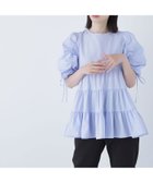 【ナチュラル ビューティー ベーシック/NATURAL BEAUTY BASIC】のギャザースリーブティアードチュニックブラウス 人気、トレンドファッション・服の通販 founy(ファニー) ファッション Fashion レディースファッション Fashion for Women トップス・カットソー Cut & Sew Tops シャツ・ブラウス・オフィスカジュアル Elegant Blouses & Button-Ups おすすめ Recommended / Our Picks ギャザー Gathered, Ruffled スリーブ Sleeve, Long Sleeve / Short Sleeve ダウン Down, Puffer チュニック Tunic, Long Top デニム Denim, Jeans Material トレンド Trend, Trending Now フェミニン Feminine, Girly ブロード Broadcloth, Fine Cotton リボン Ribbon, Bow 今季 This Season, Current Season thumbnail ブルー|ID: prp329100004629566 ipo3291000000033466563