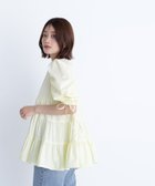 【ナチュラル ビューティー ベーシック/NATURAL BEAUTY BASIC】のギャザースリーブティアードチュニックブラウス 人気、トレンドファッション・服の通販 founy(ファニー) ファッション Fashion レディースファッション Fashion for Women トップス・カットソー Cut & Sew Tops シャツ・ブラウス・オフィスカジュアル Elegant Blouses & Button-Ups おすすめ Recommended / Our Picks ギャザー Gathered, Ruffled スリーブ Sleeve, Long Sleeve / Short Sleeve ダウン Down, Puffer チュニック Tunic, Long Top デニム Denim, Jeans Material トレンド Trend, Trending Now フェミニン Feminine, Girly ブロード Broadcloth, Fine Cotton リボン Ribbon, Bow 今季 This Season, Current Season thumbnail イエロー|ID: prp329100004629566 ipo3291000000033466566