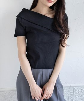 【クリア/clear】のクロスリブ半袖カットソー 人気、トレンドファッション・服の通販 founy(ファニー) ファッション Fashion レディースファッション Fashion for Women トップス・カットソー Cut & Sew Tops カットソー・ベーシックTシャツ Cut-and-Sewn Tops / Stretch Tees & Basics インナー Innerwear カットソー Cut and Sewn Top シンプル Simple, Minimal ジャケット Jacket, Outerwear エレガント 上品 Elegant 半袖 Short Sleeve, Half Sleeve |ID:prp329100004629567
