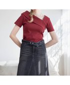 【クリア/clear】のクロスリブ半袖カットソー 人気、トレンドファッション・服の通販 founy(ファニー) ファッション Fashion レディースファッション Fashion for Women トップス・カットソー Cut & Sew Tops カットソー・ベーシックTシャツ Cut-and-Sewn Tops / Stretch Tees & Basics インナー Innerwear カットソー Cut and Sewn Top シンプル Simple, Minimal ジャケット Jacket, Outerwear エレガント 上品 Elegant 半袖 Short Sleeve, Half Sleeve thumbnail BRD|ID: prp329100004629567 ipo3291000000033728776