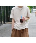 【アイモハ/aimoha】のHOOK -select-/ベーシックウォッシュ半袖TEE 6.8オンス 人気、トレンドファッション・服の通販 founy(ファニー) ファッション Fashion レディースファッション Fashion for Women トップス・カットソー Cut & Sew Tops ウォッシュ Washed Finish ショート Short, Short Length シンプル Simple, Minimal ジャケット Jacket, Outerwear デニム Denim, Jeans Material パーカー Hoodie, Parka ビッグ Big, Oversized 半袖 Short Sleeve, Half Sleeve thumbnail ベージュ|ID: prp329100004629574 ipo3291000000033291150
