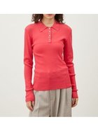 【ミラオーウェン/Mila Owen】のシアーポロリブニットプルオーバー 人気、トレンドファッション・服の通販 founy(ファニー) ファッション Fashion レディースファッション Fashion for Women トップス・カットソー Cut & Sew Tops ニット Knit Tops & Sweaters カジュアルプルオーバー・ニットトップス Pullovers & Knit Tops / Casual Pullovers クール Cool, Chic シアー Sheer, See-Through トレンド Trend, Trending Now ポロシャツ Polo Shirt, Collared Tee ラグジュアリー Luxury, Elegant リブニット Rib Knit, Ribbed Knit 人気 Popular, Best Seller 春 Spring thumbnail PNK[066]|ID: prp329100004629587 ipo3291000000033291316