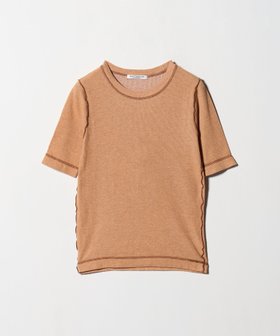 【ビューティ&ユース ユナイテッドアローズ/BEAUTY&YOUTH / UNITED ARROWS】 コットンリバーテレコ ハーフスリーブカットソー人気、トレンドファッション・服の通販 founy(ファニー) ファッション Fashion レディースファッション Fashion for Women トップス・カットソー Cut & Sew Tops カットソー・ベーシックTシャツ Cut-and-Sewn Tops / Stretch Tees & Basics インナー Innerwear オレンジ Orange シンプル Simple, Minimal テレコ Ribbed, Rib Stitch トレンド Trend, Trending Now バランス Balance, Style Balance ボトム Bottoms, Lower Wear 半袖 Short Sleeve, Half Sleeve 羽織 Haori, Light Jacket おすすめ Recommended / Our Picks |ID:prp329100004629635