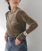 【ジャーナルスタンダード レサージュ/journal standard L'essage】の《追加》ベロアロングスリーブプルオーバー 人気、トレンドファッション・服の通販 founy(ファニー) ファッション Fashion レディースファッション Fashion for Women トップス・カットソー Cut & Sew Tops カジュアルプルオーバー・ニットトップス Pullovers & Knit Tops / Casual Pullovers ベロアトップス Velour Tops / Velvet-Look Items 2025年 2025 2025-2026秋冬・A/W Autumn/Winter 2025–26 AW25–26 thumbnail ブラウン B|ID: prp329100004629640 ipo3291000000033292156