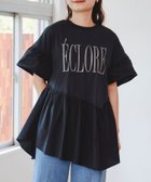 【ビームス ハート/BEAMS HEART】の異素材 刺繍 ロゴ Tシャツ BLACK|ID: prp329100004629692 ipo3291000000033605632