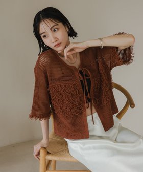 【ローリーズファーム/LOWRYS FARM】のフリンジ2WAYカーディガン 人気、トレンドファッション・服の通販 founy(ファニー) ファッション Fashion レディースファッション Fashion for Women トップス・カットソー Cut & Sew Tops カーディガン・羽織り Layered Style Cardigans おすすめ Recommended / Our Picks インナー Innerwear カーディガン Cardigan, Knitwear キャミ Camisole, Cami Top シンプル Simple, Minimal タンク Tank Top, Sleeveless Top デニム Denim, Jeans Material トレンド Trend, Trending Now フリンジ Fringe, Tassel ボトム Bottoms, Lower Wear メッシュ Mesh, Net Fabric 夏 Summer |ID:prp329100004629722