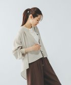 【グローバルワーク/GLOBAL WORK】のUVプロテクトシアーカーデ/575123 人気、トレンドファッション・服の通販 founy(ファニー) ファッション Fashion レディースファッション Fashion for Women インナー Innerwear タンク Tank Top, Sleeveless Top プリント Print, Printed Pattern ボトム Bottoms, Lower Wear thumbnail グレージュ50|ID: prp329100004629726 ipo3291000000033421140