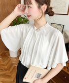 【モーメントプラス/moment+ / MEN】のシフォンジョーゼットフロントタックバイカラーラッフルスリーブブラウス 人気、トレンドファッション・服の通販 founy(ファニー) ファッション Fashion メンズファッション Fashion for Men とろみ Fluid, Flowy Fabric エレガント 上品 Elegant シフォン Chiffon, Lightweight Fabric ジョーゼット Georgette, Semi-Sheer Fabric スラックス Slacks, Dress Pants デニム Denim, Jeans Material フレア Flare, Flared フロント Front, Front Design マーメイド Mermaid, Fishtail Silhouette 夏 Summer 春 Spring S/S・春夏 SS, Spring/Summer, Warm Season thumbnail オフホワイト|ID: prp329100004629743 ipo3291000000033557315
