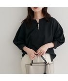 【ナチュラルクチュール/natural couture】の【WEB限定】パール付きスキッパーブラウス 人気、トレンドファッション・服の通販 founy(ファニー) ファッション Fashion レディースファッション Fashion for Women トップス・カットソー Cut & Sew Tops シャツ・ブラウス・オフィスカジュアル Elegant Blouses & Button-Ups 2025年 2025 2025-2026秋冬・A/W Autumn/Winter 2025–26 AW25–26 インナー Innerwear サロペット Overalls, Salopette シンプル Simple, Minimal スキッパー Skipper, Open Collar デニム Denim, Jeans Material パール Pearl, Pearl Accent フロント Front, Front Design レース Lace, Lace Fabric エレガント 上品 Elegant thumbnail ブラック|ID: prp329100004629812 ipo3291000000033295231