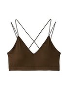 【ミラオーウェン/Mila Owen】のバッククロスデザインブラトップ 人気、トレンドファッション・服の通販 founy(ファニー) ファッション Fashion レディースファッション Fashion for Women バッグ Bags インナー Innerwear スタイリッシュ Stylish, Fashionable ラップ Wrap, Wrap Design 今季 This Season, Current Season 定番 Standard, Basic Item thumbnail BRW[058]|ID: prp329100004629815 ipo3291000000033404077
