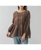 【グローバルワーク/GLOBAL WORK】のリボンカーデブラウス/580790 人気、トレンドファッション・服の通販 founy(ファニー) ファッション Fashion レディースファッション Fashion for Women トップス・カットソー Cut & Sew Tops シャツ・ブラウス・オフィスカジュアル Elegant Blouses & Button-Ups インナー Innerwear シンプル Simple, Minimal ストレート Straight, Straight Cut タンク Tank Top, Sleeveless Top リボン Ribbon, Bow ワイド Wide, Wide Fit thumbnail ブラウン56|ID: prp329100004629826 ipo3291000000033295417