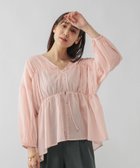 【グローバルワーク/GLOBAL WORK】のリボンカーデブラウス/580790 人気、トレンドファッション・服の通販 founy(ファニー) ファッション Fashion レディースファッション Fashion for Women トップス・カットソー Cut & Sew Tops シャツ・ブラウス・オフィスカジュアル Elegant Blouses & Button-Ups インナー Innerwear シンプル Simple, Minimal ストレート Straight, Straight Cut タンク Tank Top, Sleeveless Top リボン Ribbon, Bow ワイド Wide, Wide Fit thumbnail ピンク20|ID: prp329100004629826 ipo3291000000034053018