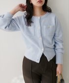 【ナチュラルクチュール/natural couture】のスフレヤーン金釦ポケ付きカーディガン 人気、トレンドファッション・服の通販 founy(ファニー) ファッション Fashion レディースファッション Fashion for Women トップス・カットソー Cut & Sew Tops カーディガン・羽織り Layered Style Cardigans アクセサリー Fashion Accessories カットソー Cut and Sewn Top カーディガン Cardigan, Knitwear クラシカル Classical, Vintage-Inspired シューズ Shoes, Footwear シンプル Simple, Minimal スニーカー Sneakers, Trainers ダウン Down, Puffer デニム Denim, Jeans Material バレエ Ballet, Ballet Style フェミニン Feminine, Girly フレア Flare, Flared フロント Front, Front Design ポケット Pocket, Pocket Detail リラックス Relax, Relaxed Fit ワイド Wide, Wide Fit エレガント 上品 Elegant 2025年 2025 2025-2026秋冬・A/W Autumn/Winter 2025–26 AW25–26 thumbnail サックスブルー|ID: prp329100004629873 ipo3291000000033295929