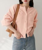 【ナチュラルクチュール/natural couture】のスフレヤーン金釦ポケ付きカーディガン 人気、トレンドファッション・服の通販 founy(ファニー) ファッション Fashion レディースファッション Fashion for Women トップス・カットソー Cut & Sew Tops カーディガン・羽織り Layered Style Cardigans アクセサリー Fashion Accessories カットソー Cut and Sewn Top カーディガン Cardigan, Knitwear クラシカル Classical, Vintage-Inspired シューズ Shoes, Footwear シンプル Simple, Minimal スニーカー Sneakers, Trainers ダウン Down, Puffer デニム Denim, Jeans Material バレエ Ballet, Ballet Style フェミニン Feminine, Girly フレア Flare, Flared フロント Front, Front Design ポケット Pocket, Pocket Detail リラックス Relax, Relaxed Fit ワイド Wide, Wide Fit エレガント 上品 Elegant 2025年 2025 2025-2026秋冬・A/W Autumn/Winter 2025–26 AW25–26 thumbnail ピンク|ID: prp329100004629873 ipo3291000000033295937