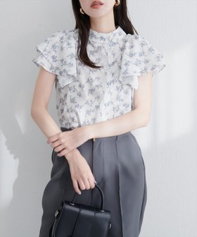 【ナチュラルクチュール/natural couture】 ラッフルフリルフロントアシメブラウス人気、トレンドファッション・服の通販 founy(ファニー) ファッション Fashion レディースファッション Fashion for Women トップス・カットソー Cut & Sew Tops シャツ・ブラウス・オフィスカジュアル Elegant Blouses & Button-Ups キャミワンピース Cami Dress, Slip Dress サロペット Overalls, Salopette スラックス Slacks, Dress Pants デニム Denim, Jeans Material パール Pearl, Pearl Accent フレア Flare, Flared ロング Long, Long-Length おすすめ Recommended / Our Picks エレガント 上品 Elegant 2025年 2025 2025-2026秋冬・A/W Autumn/Winter 2025–26 AW25–26 |ID:prp329100004629935