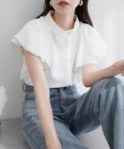 【ナチュラルクチュール/natural couture】のラッフルフリルフロントアシメブラウス 人気、トレンドファッション・服の通販 founy(ファニー) ファッション Fashion レディースファッション Fashion for Women トップス・カットソー Cut & Sew Tops シャツ・ブラウス・オフィスカジュアル Elegant Blouses & Button-Ups キャミワンピース Cami Dress, Slip Dress サロペット Overalls, Salopette スラックス Slacks, Dress Pants デニム Denim, Jeans Material パール Pearl, Pearl Accent フレア Flare, Flared ロング Long, Long-Length おすすめ Recommended / Our Picks エレガント 上品 Elegant 2025年 2025 2025-2026秋冬・A/W Autumn/Winter 2025–26 AW25–26 thumbnail オフホワイト|ID: prp329100004629935 ipo3291000000033297104