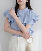 【ナチュラルクチュール/natural couture】のラッフルフリルフロントアシメブラウス 人気、トレンドファッション・服の通販 founy(ファニー) ファッション Fashion レディースファッション Fashion for Women トップス・カットソー Cut & Sew Tops シャツ・ブラウス・オフィスカジュアル Elegant Blouses & Button-Ups キャミワンピース Cami Dress, Slip Dress サロペット Overalls, Salopette スラックス Slacks, Dress Pants デニム Denim, Jeans Material パール Pearl, Pearl Accent フレア Flare, Flared ロング Long, Long-Length おすすめ Recommended / Our Picks エレガント 上品 Elegant 2025年 2025 2025-2026秋冬・A/W Autumn/Winter 2025–26 AW25–26 thumbnail サックスブルー|ID: prp329100004629935 ipo3291000000033297110