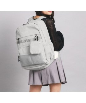 【ピンク ラテ/PINK-latte / KIDS】の【容量約30L】ポーチ付き多機能リュック 人気、トレンドファッション・服の通販 founy(ファニー) ファッション Fashion キッズファッション Fashion for Kids スポーツ Sports, Activewear チャーム Charm, Pendant フロント Front, Front Design ポケット Pocket, Pocket Detail ポーチ Pouch, Small Case メッシュ Mesh, Net Fabric リュック Backpack, Rucksack 人気 Popular, Best Seller 旅行 Travel |ID:prp329100004629958