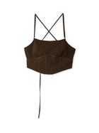【リリーブラウン/Lily Brown】の【LILY BROWN Lingerie】ビスチェ / コルセット風レースアップ 人気、トレンドファッション・服の通販 founy(ファニー) 雑誌掲載アイテム Magazine Picks & Fashion Features ファッション雑誌 Fashion Magazines スウィート Sweet ヴィヴィ ViVi ファッション Fashion レディースファッション Fashion for Women トップス・カットソー Cut & Sew Tops ビスチェ Bustiers & Corset Tops / Layered Bustier Style インナー Innerwear コルセット Corset, Bustier 7月号 July Issue セットアップ Set-Up, Coordinated Outfit 雑誌 Magazine, Fashion Magazine ビスチェ Bustier, Corset Top ラップ Wrap, Wrap Design レース Lace, Lace Fabric ワイヤー Wire, Wired Bra おすすめ Recommended / Our Picks thumbnail BRW[058]|ID: prp329100004629975 ipo3291000000033297842