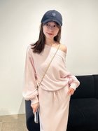 【スナイデル/SNIDEL】の【WEB限定カラーあり】UVカットワンショルスウェットプルオーバー LPNK[061]|ID:prp329100004630339
