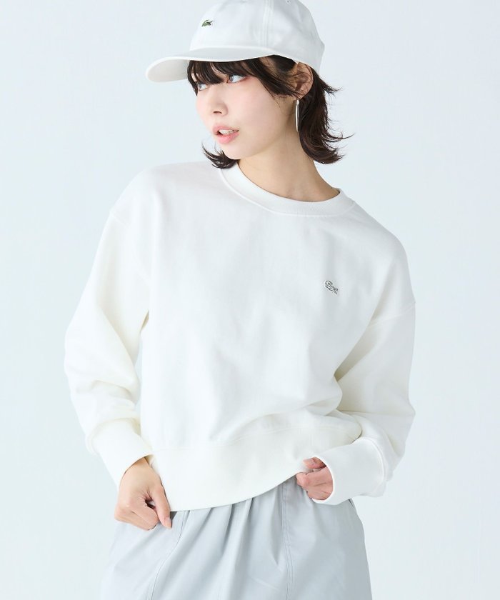 【ラコステ/LACOSTE】のクロップドクルーネックスウェット インテリア・キッズ・メンズ・レディースファッション・服の通販 founy(ファニー) https://founy.com/ ファッション Fashion レディースファッション Fashion for Women トップス・カットソー Cut & Sew Tops レディースパーカー・カジュアルフーディー Casual Hoodies & Sweatshirts スウェット・クルーネックトップス Sweatshirts & Crewnecks / Relaxed Fit Sweat Tops クロップド Cropped, Short Length スウェット / スエット Sweatshirt, Sweatwear フィット Fit, Slim Fit ベーシック Basic, Essential リラックス Relax, Relaxed Fit |ID: prp329100004630406 ipo3291000000034253053