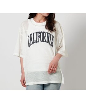 【ビューティ&ユース ユナイテッドアローズ/BEAUTY&YOUTH / UNITED ARROWS】 CGS. アイレット メッシュ クルーネック Tシャツ人気、トレンドファッション・服の通販 founy(ファニー) ファッション Fashion レディースファッション Fashion for Women トップス・カットソー Cut & Sew Tops シャツ・ブラウス・オフィスカジュアル Elegant Blouses & Button-Ups ロングTシャツ・Tシャツ Longline T-Shirts & Tees アイレット Eyelet Lace インナー Innerwear フロント Front, Front Design プリント Print, Printed Pattern メッシュ Mesh, Net Fabric |ID:prp329100004630428