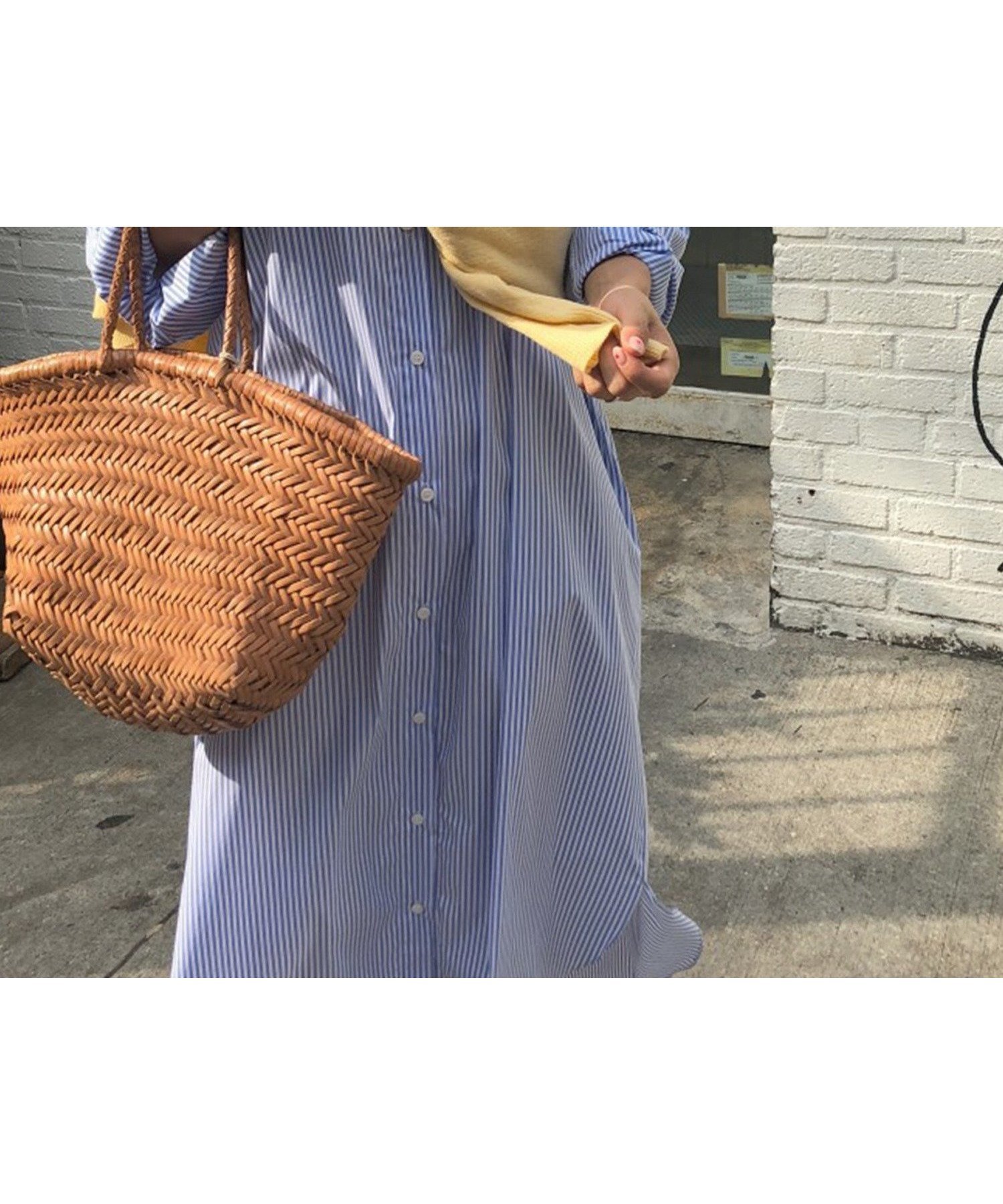 【アイモハ/aimoha】のaimoha -select-/リラックスストライプシャツワンピース 人気、トレンドファッション・服の通販 founy(ファニー) 　ファッション　Fashion　レディースファッション　Fashion for Women　ワンピース　Dresses　シャツワンピース / 1枚で着映えコーデ　Shirt Dresses　カーディガン　Cardigan, Knitwear　シンプル　Simple, Minimal　ストライプ　Stripe, Striped Pattern　スリット　Slit, Slit Detail　ロング　Long, Long-Length　夏　Summer　春　Spring　S/S・春夏　SS, Spring/Summer, Warm Season　A/W・秋冬　Autumn/Winter　 other-1|ID: prp329100004630429 ipo3291000000033304619