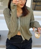 【チャオパニックティピー/CIAOPANIC TYPY】の針抜きシアー2wayスナップカーディガン 人気、トレンドファッション・服の通販 founy(ファニー) ファッション Fashion レディースファッション Fashion for Women トップス・カットソー Cut & Sew Tops カーディガン・羽織り Layered Style Cardigans カーディガン Cardigan, Knitwear キャミ Camisole, Cami Top コンパクト Compact, Small Size シアー Sheer, See-Through トレンド Trend, Trending Now フロント Front, Front Design ロング Long, Long-Length 楽ちん Easy Fit, Comfortable ワイド Wide, Wide Fit おすすめ Recommended / Our Picks 夏 Summer thumbnail カーキ|ID: prp329100004630448 ipo3291000000033578613