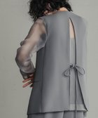 【ガール/GIRL】のジャケット・オールインワン セットアップ 結婚式 パンツドレス パーティードレス 人気、トレンドファッション・服の通販 founy(ファニー) ファッション Fashion レディースファッション Fashion for Women アウター Coat / Outerwear Collection レディースジャケット・軽アウター Jackets セットアップ Matching Sets レディースパンツ・ボトムス Pants & Trousers / Bottoms オーガンジー Organza Fabric ジャケット Jacket, Outerwear スリット Slit, Slit Detail セットアップ Set-Up, Coordinated Outfit ダウン Down, Puffer ドレス Dress, One-Piece フロント Front, Front Design 結婚式 Wedding thumbnail GRY|ID: prp329100004630467 ipo3291000000033305312