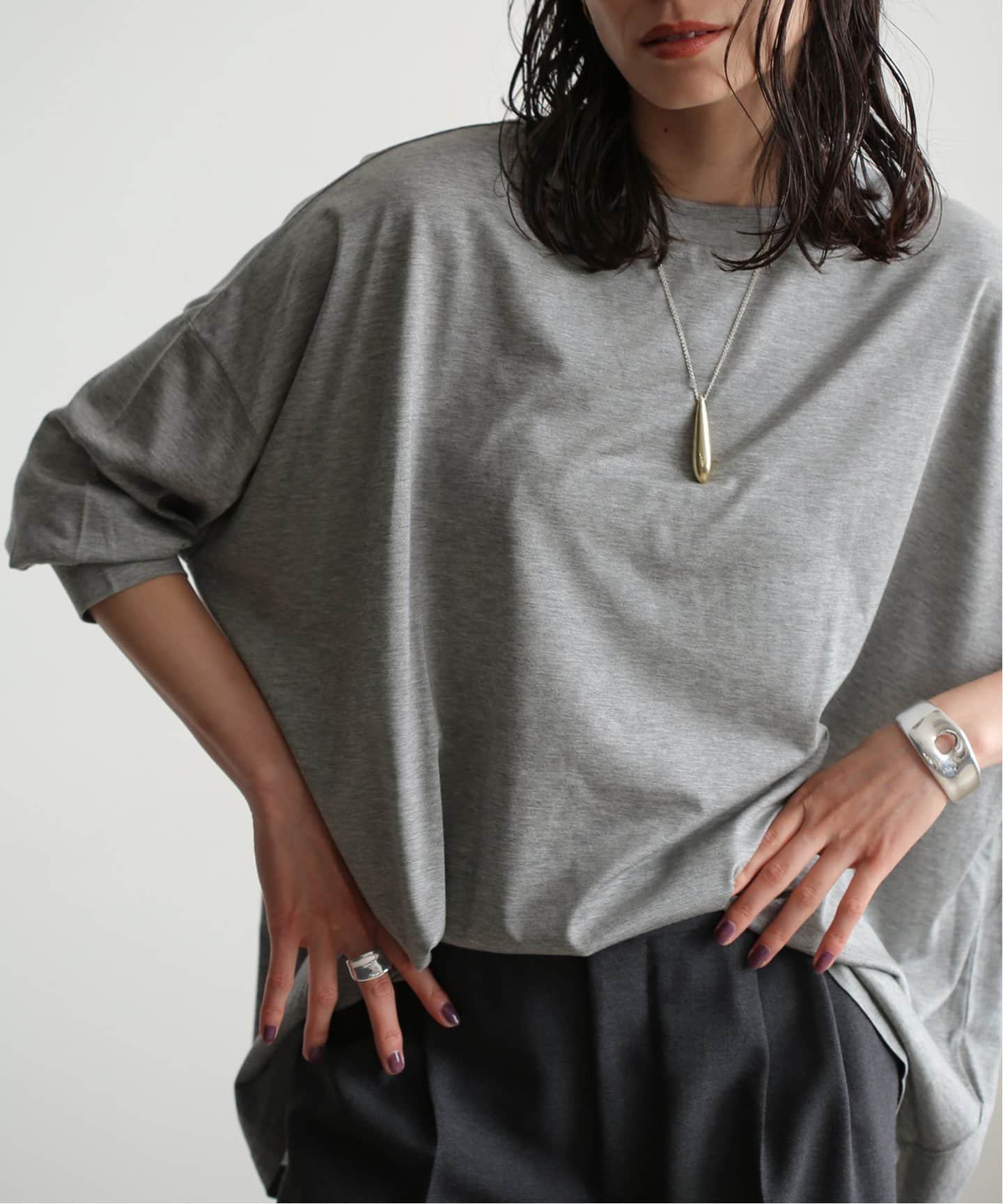 【ジャーナルスタンダード レサージュ/journal standard L'essage】の《追加》リヨセルドルマンプルオーバー インテリア・キッズ・メンズ・レディースファッション・服の通販 founy(ファニー) 　ファッション　Fashion　レディースファッション　Fashion for Women　トップス・カットソー　Cut & Sew Tops　カジュアルプルオーバー・ニットトップス　Pullovers & Knit Tops / Casual Pullovers　2025年　2025　2025春夏・S/S　Spring/Summer 2025 SS25　グレーA|ID: prp329100004630479 ipo3291000000033305654