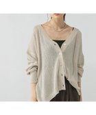 【グローバルワーク/GLOBAL WORK】のペーパーヤーンカノコカーディガン長袖/577968 ナチュラル51|ID:prp329100004630489