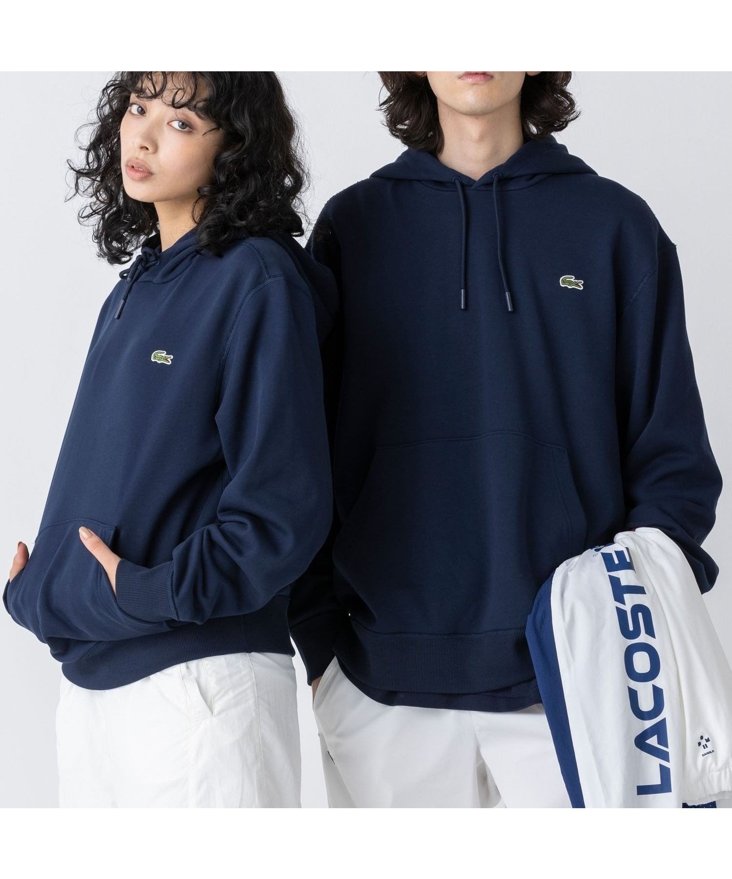 【ラコステ/LACOSTE】のプレミアムスウェットフーディー / スウェットパーカー インテリア・キッズ・メンズ・レディースファッション・服の通販 founy(ファニー) 　ファッション　Fashion　レディースファッション　Fashion for Women　トップス・カットソー　Cut & Sew Tops　レディースパーカー・カジュアルフーディー　Casual Hoodies & Sweatshirts　スウェット・クルーネックトップス　Sweatshirts & Crewnecks / Relaxed Fit Sweat Tops　クラシック　Classic, Timeless Style　吸水　Absorbent, Quick-Dry　ストレッチ　Stretch, Stretchy Fabric　トレンド　Trend, Trending Now　フィット　Fit, Slim Fit　プレミアム　Premium, High-End　ポケット　Pocket, Pocket Detail　メンズ　Men's, Menswear　リラックス　Relax, Relaxed Fit　おすすめ　Recommended / Our Picks　ネイビー|ID: prp329100004630532 ipo3291000000033597359