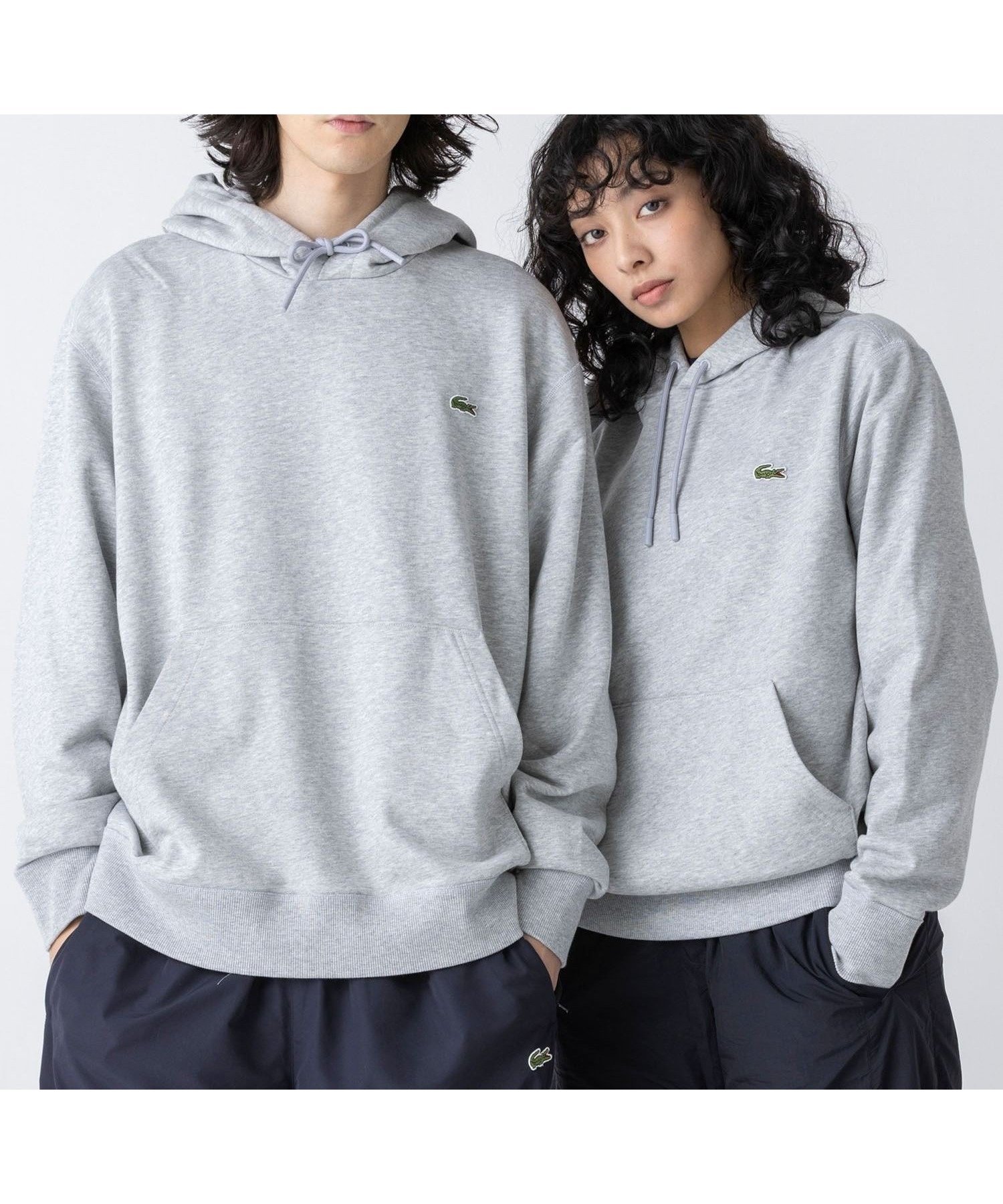 【ラコステ/LACOSTE】のプレミアムスウェットフーディー / スウェットパーカー インテリア・キッズ・メンズ・レディースファッション・服の通販 founy(ファニー) 　ファッション　Fashion　レディースファッション　Fashion for Women　トップス・カットソー　Cut & Sew Tops　レディースパーカー・カジュアルフーディー　Casual Hoodies & Sweatshirts　スウェット・クルーネックトップス　Sweatshirts & Crewnecks / Relaxed Fit Sweat Tops　クラシック　Classic, Timeless Style　吸水　Absorbent, Quick-Dry　ストレッチ　Stretch, Stretchy Fabric　トレンド　Trend, Trending Now　フィット　Fit, Slim Fit　プレミアム　Premium, High-End　ポケット　Pocket, Pocket Detail　メンズ　Men's, Menswear　リラックス　Relax, Relaxed Fit　おすすめ　Recommended / Our Picks　グレー|ID: prp329100004630532 ipo3291000000033597362