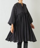 【ビアズリー/BEARDSLEY】のドットギャザーチュニック ブラック|ID: prp329100004630633 ipo3291000000033865335