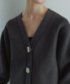 【アダム エ ロペ/ADAM ET ROPE'】の【WEB限定】・【サステナブル】セレクトネックウェーブボタンカーディガン 人気、トレンドファッション・服の通販 founy(ファニー) ファッション Fashion レディースファッション Fashion for Women トップス・カットソー Cut & Sew Tops カーディガン・羽織り Layered Style Cardigans 2026年 2026 ウォッシャブル Machine Washable カーディガン Cardigan, Knitwear ジャケット Jacket, Outerwear スリーブ Sleeve, Long Sleeve / Short Sleeve フォルム Silhouette, Form フロント Front, Front Design ミドル Middle Length, Mid Height A/W・秋冬 Autumn/Winter thumbnail グレー(07)|ID: prp329100004630639 ipo3291000000033446055